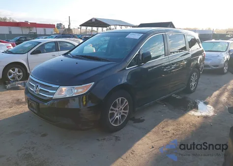 2012 Honda Odyssey Ex-L z USA, uszkodzony, nr VIN 5FNRL5H63CB059621